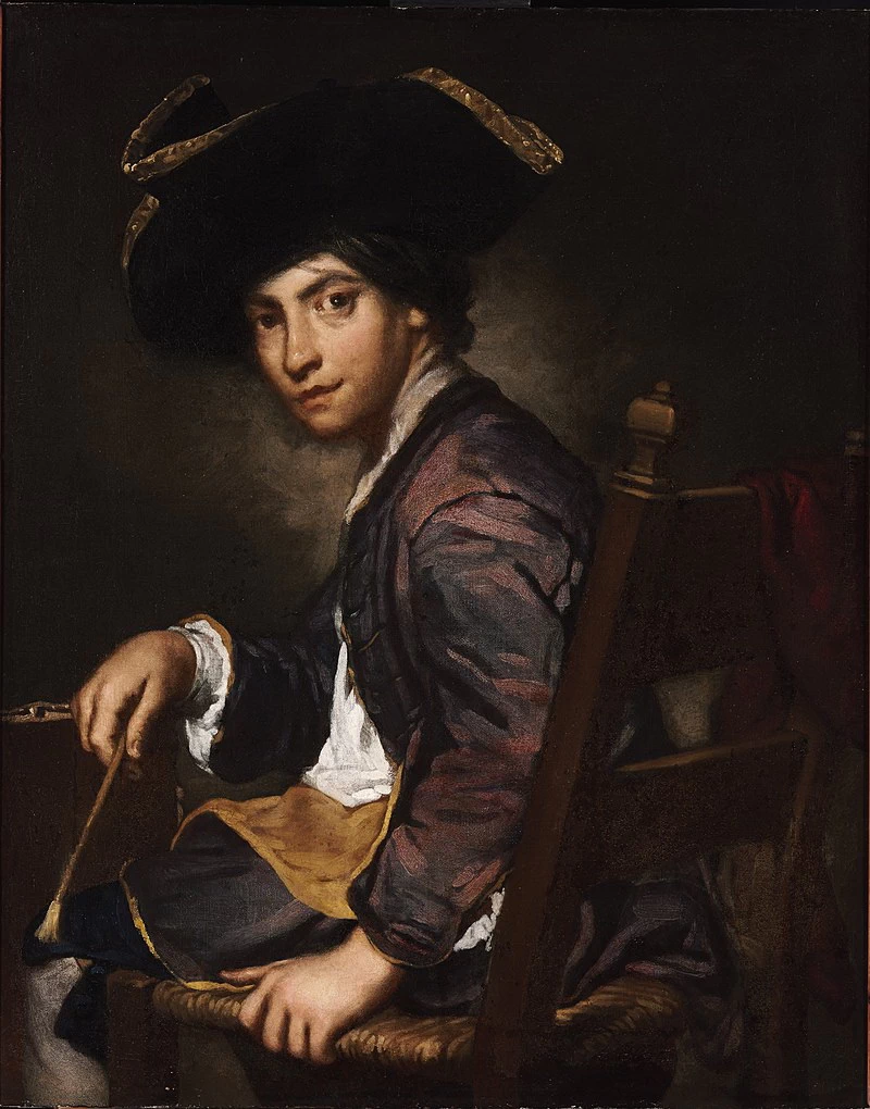 50-ritratto di pittore nello studio - Szépművészeti Múzeum, Budapest